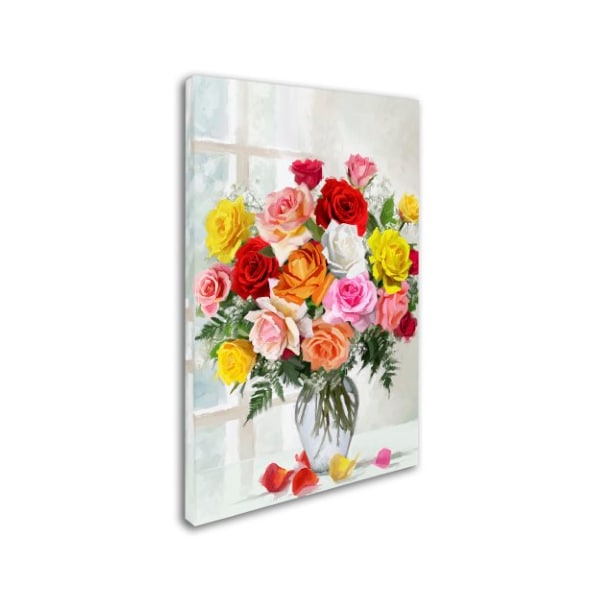 The Macneil Studio 'Roses' Canvas Art,30x47